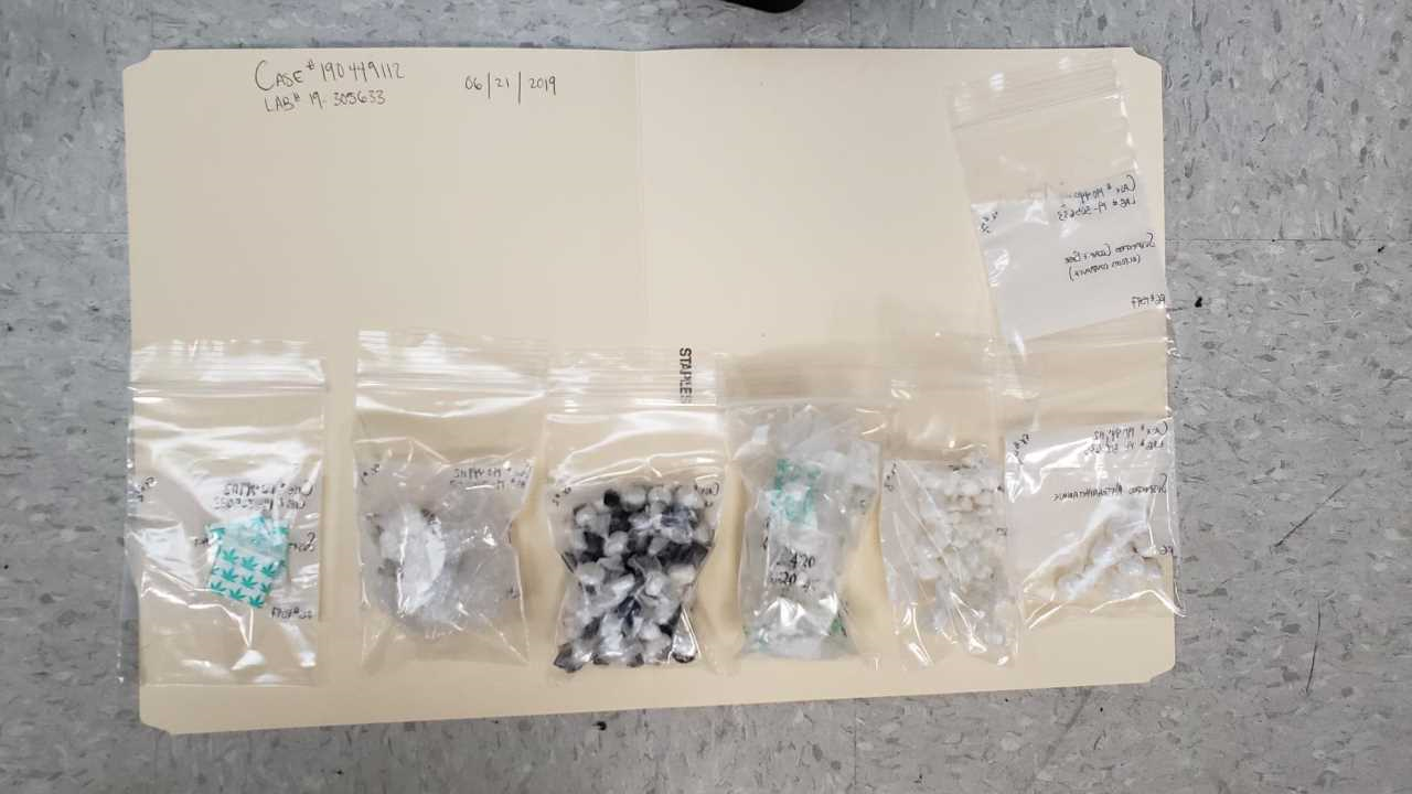 Photo of narcotics seized in Tenderloin operation