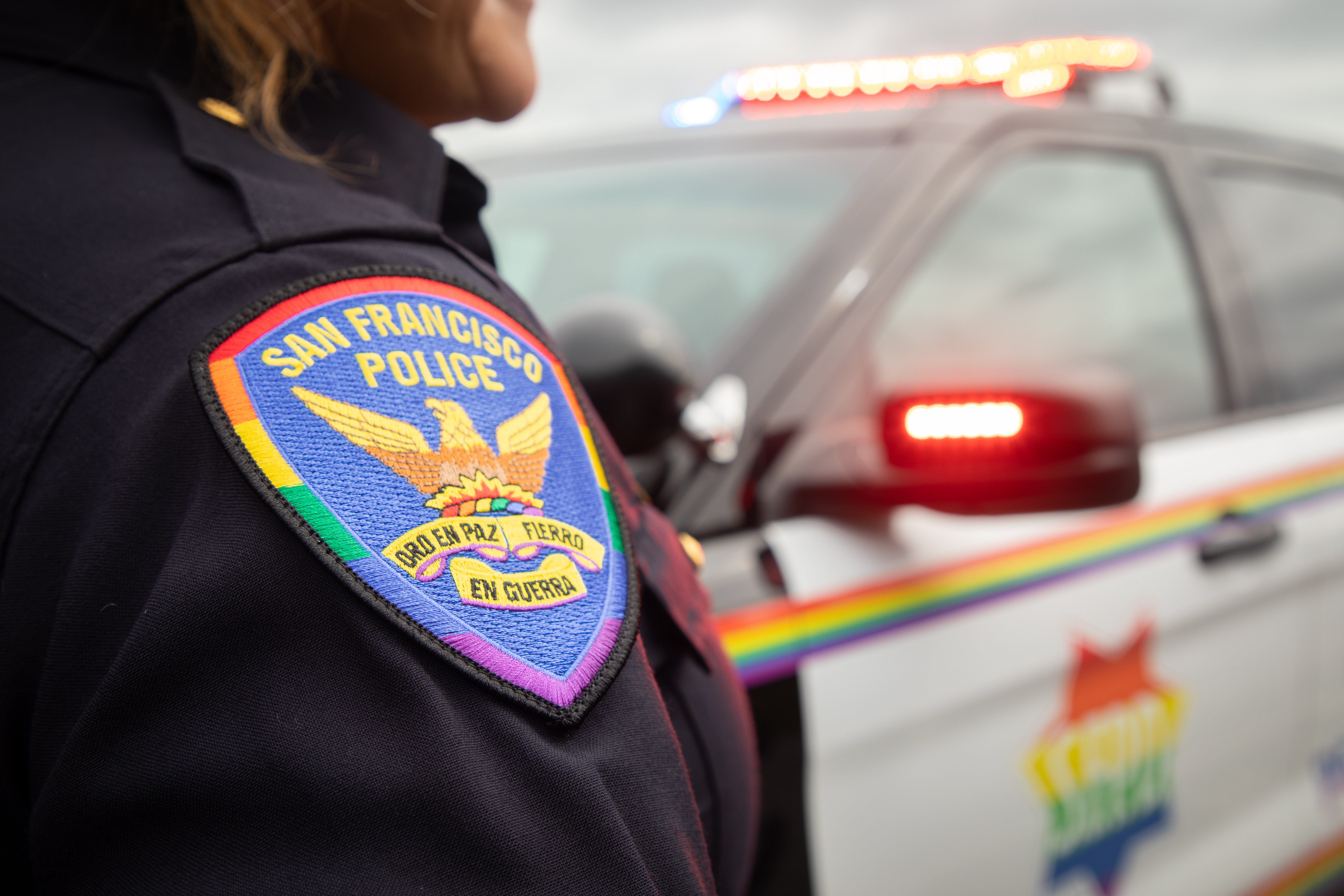 SFPD PRIDE PATCH