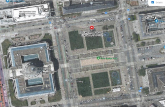 Aerial Map of 355 McAllister Street