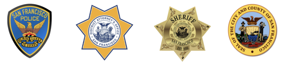 Image of agencies collaborating with SFPD in Human Trafficking