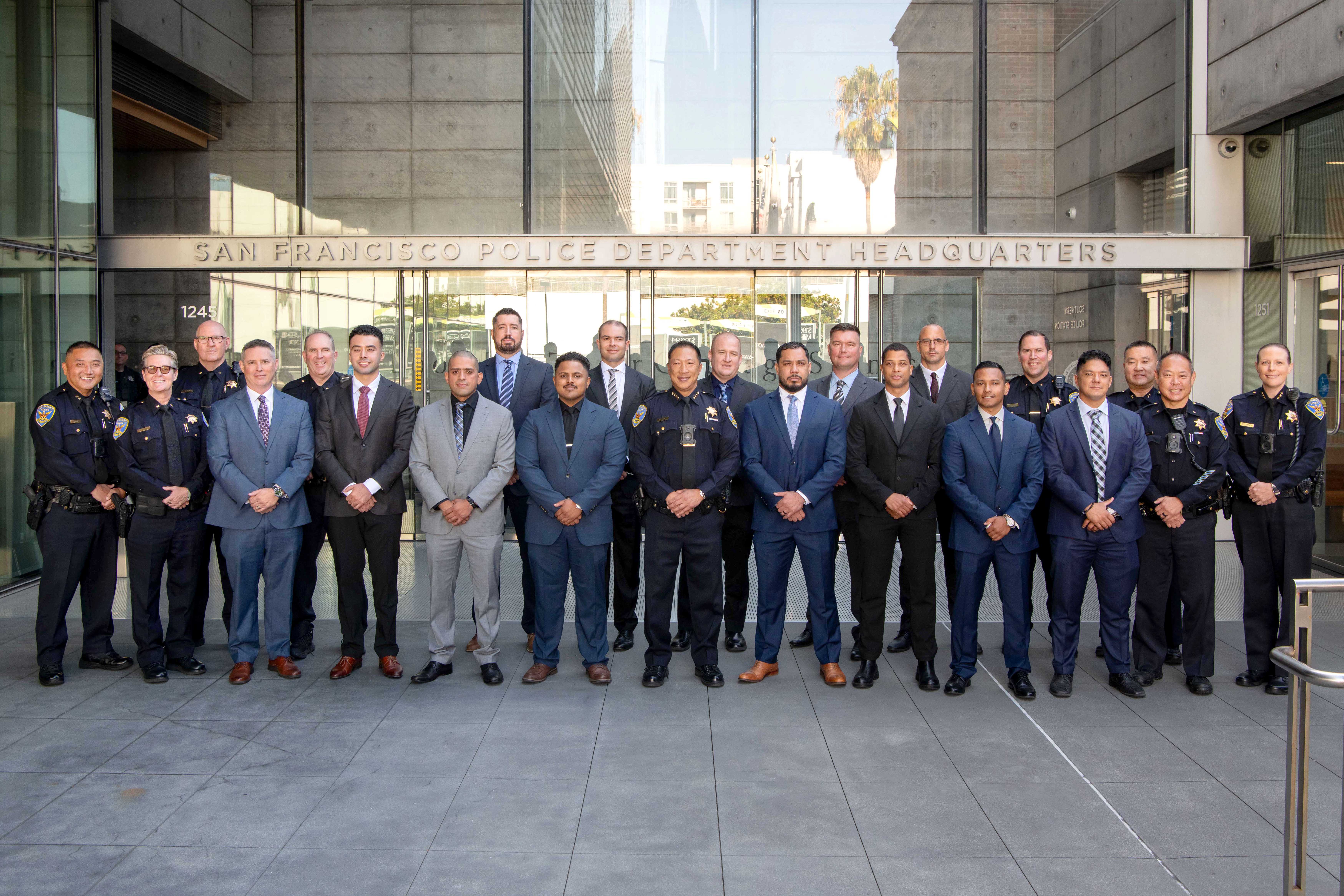 Image of lateral class sworn in on Monday, August 3, 2026.