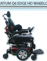 21-044 Quantum Q6 Edge HD Wheelchair