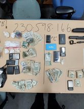 Image of evidence seized during arrest of drug dealer