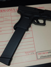 Image of firearm seized