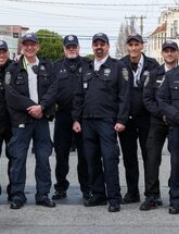 Image of SFPD ALERT members before Chinese New Year festivities deployment.