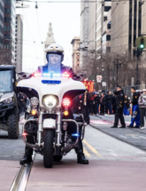 Image of motor officers during Chinese New Year Parade