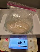 Image of narcotics seized from suspect