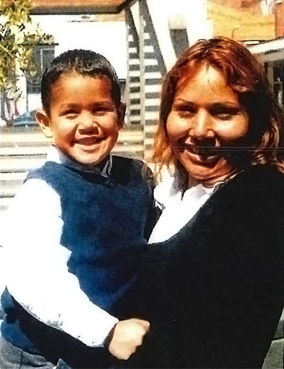 Photo of Evelyn Hernandez and son Alex Hernandez
