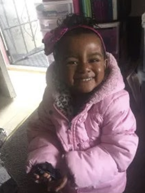 Image of missing child, Arianna Fitts at 2.5 years of age