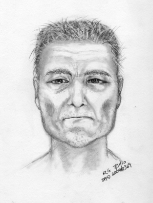 Sketch of Suspect for News Release 20-087