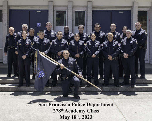 Graduation photo of academy class 278