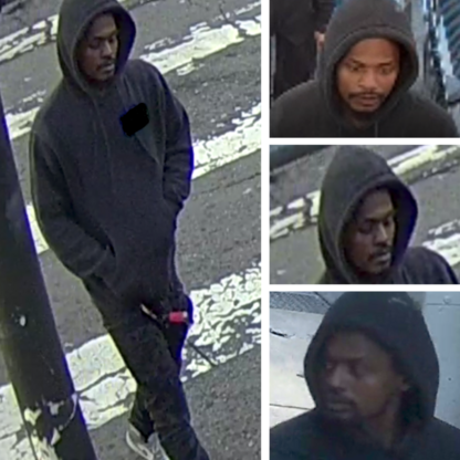 Image of person of interest in incident