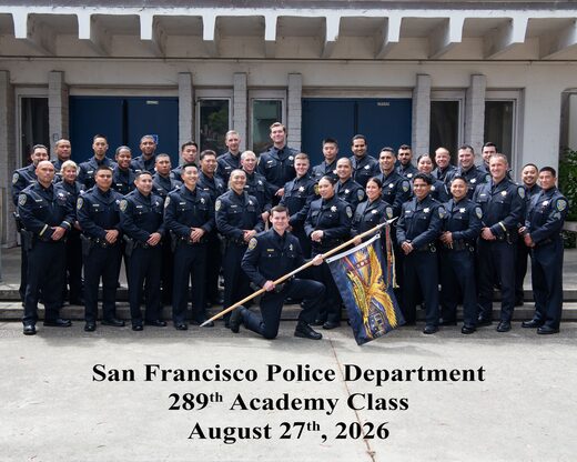 Image of the 289th academy class