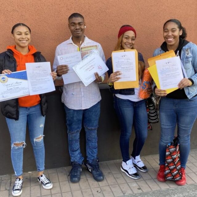 4 students received acceptance letters to various colleges