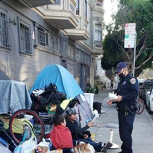 unsheltered community members who reside in the Park District