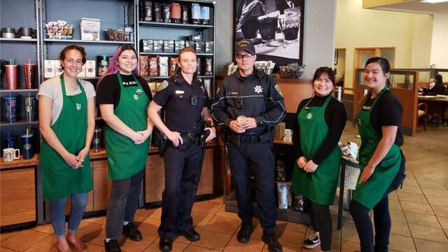 Richmond Station hosted a Coffee With a Cop event