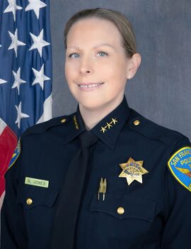 Portrait image of Assistant Chief Nicole Jones