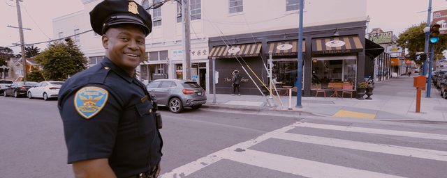 Picture of Taraval foot patrol officer