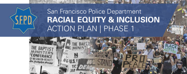 RACIAL EQUITY & INCLUSION ACTION PLAN cover photo