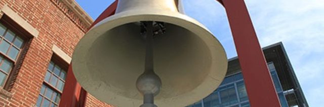 First Responder Plaza Bell which rings three times daily at noon